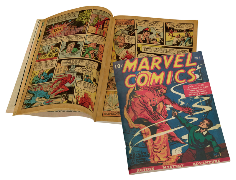 Illustration for article titled This Collection of Marvel's Earliest Comics Is Absolutely, Well, Marvelous